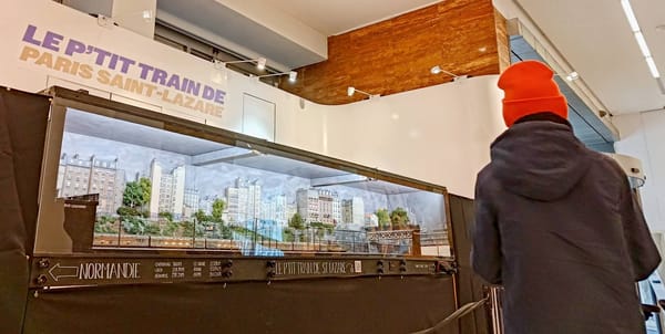 exposition “le p'tit train de Paris-Saint-Lazare”