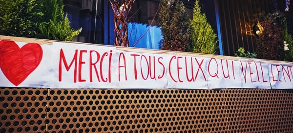 merci aux travailleurs de première ligne